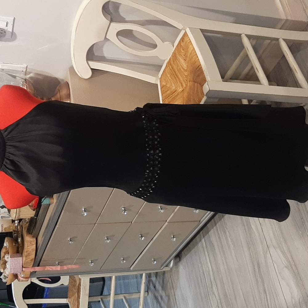 Anne Klein Black Halter Dress